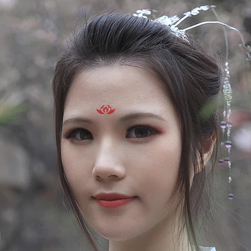 紅顏佳人女生頭像，唯美古風(fēng)真人頭像