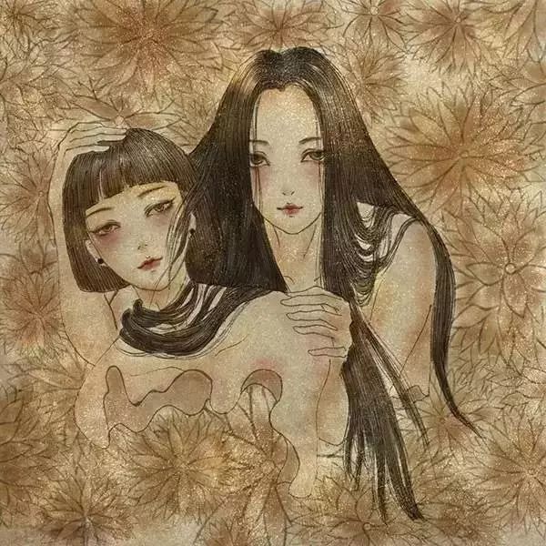 自帶仙氣的手繪插畫，古典與現(xiàn)代的巧妙結(jié)合