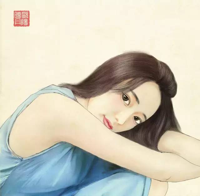 自帶仙氣的手繪插畫，古典與現代的巧妙結合