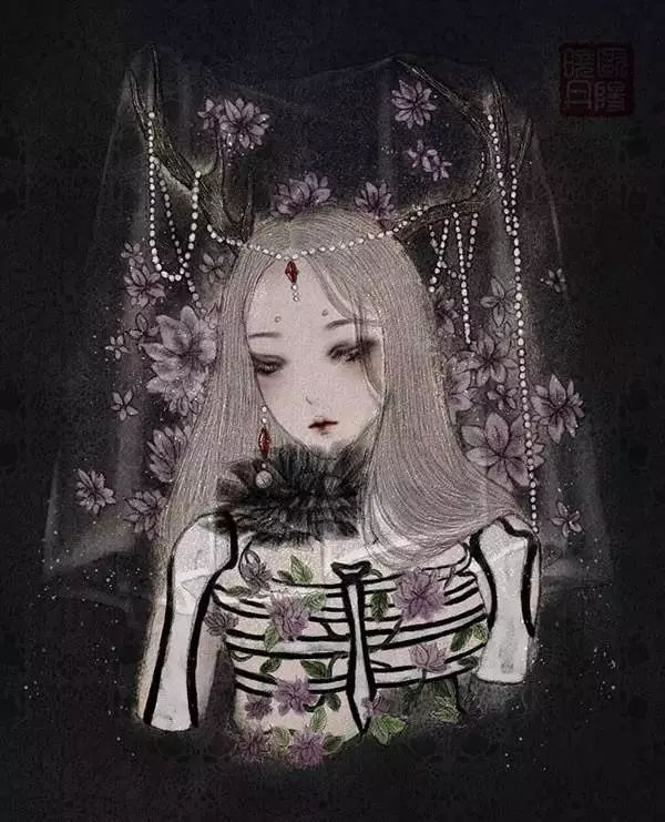 自帶仙氣的手繪插畫，古典與現(xiàn)代的巧妙結(jié)合