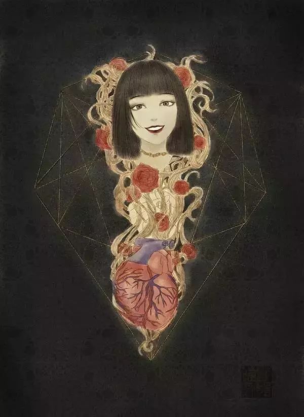 自帶仙氣的手繪插畫，古典與現(xiàn)代的巧妙結(jié)合