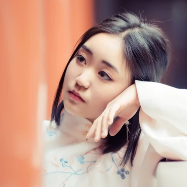 清新文藝淡雅女生頭像，唯美古風(fēng)真人頭像