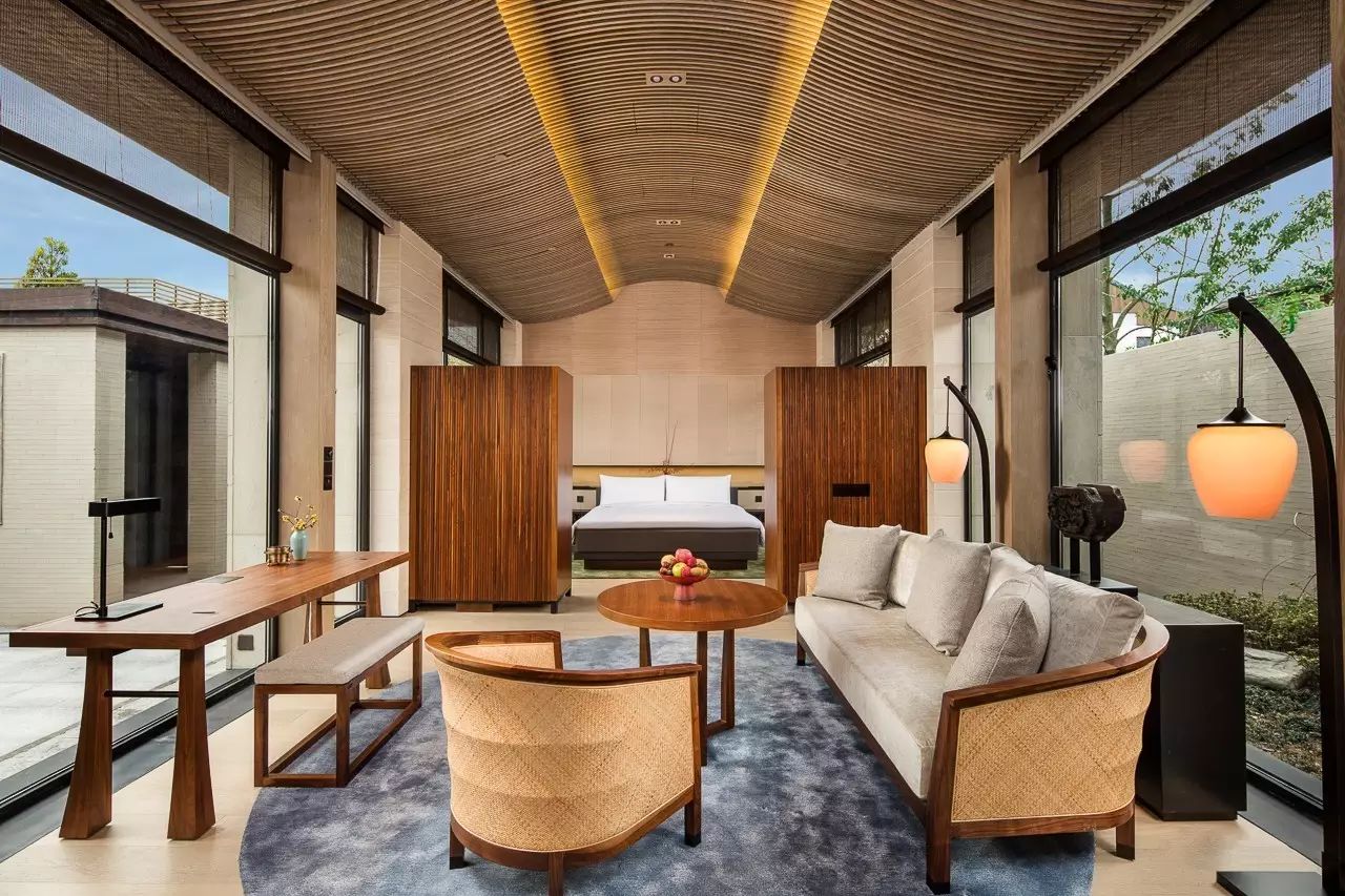 中式居住之美：融合中式古典元素安麓酒店設(shè)計