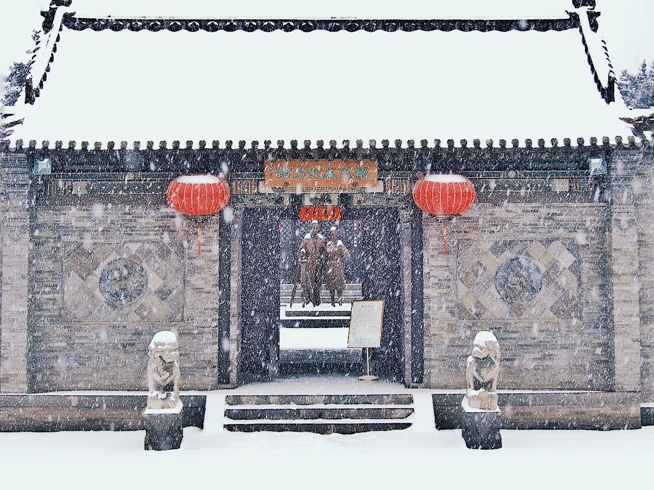 銀川·印象熙岸，經(jīng)典徽派造型巧妙的融合在古鎮(zhèn)