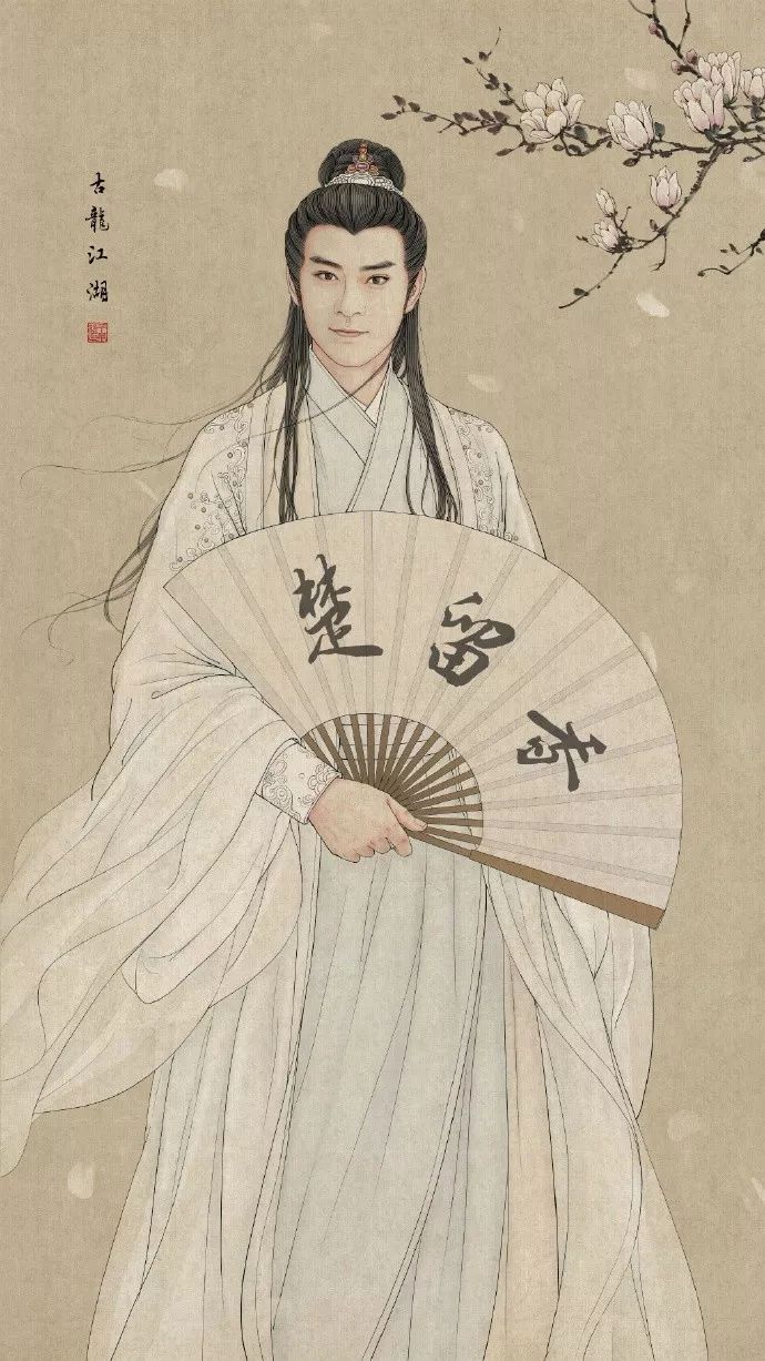 驚艷手繪插畫：古風線條畫出女子極致的美