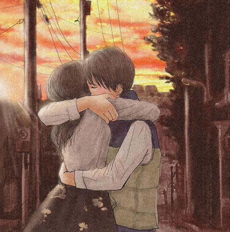 一組情侶情趣插畫(huà)，充滿(mǎn)誘惑的手繪插畫(huà)