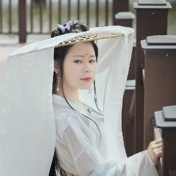 明媚江湖女生頭像，唯美古風(fēng)真人頭像