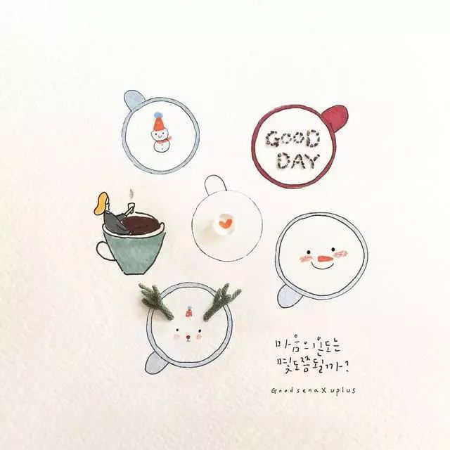 一組創(chuàng)意花瓣插畫，小清新唯美手繪插畫