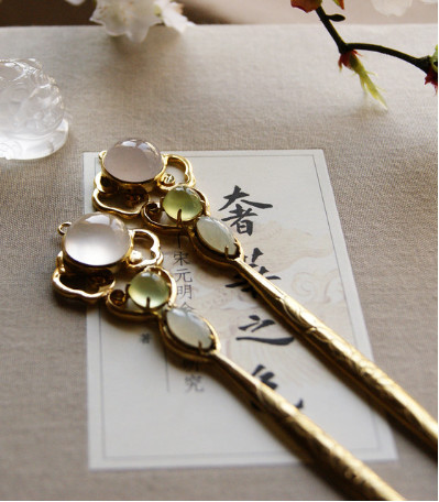 古典頭飾發(fā)簪，你如此優(yōu)雅