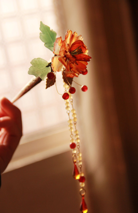 古典頭飾發(fā)簪，你如此優(yōu)雅