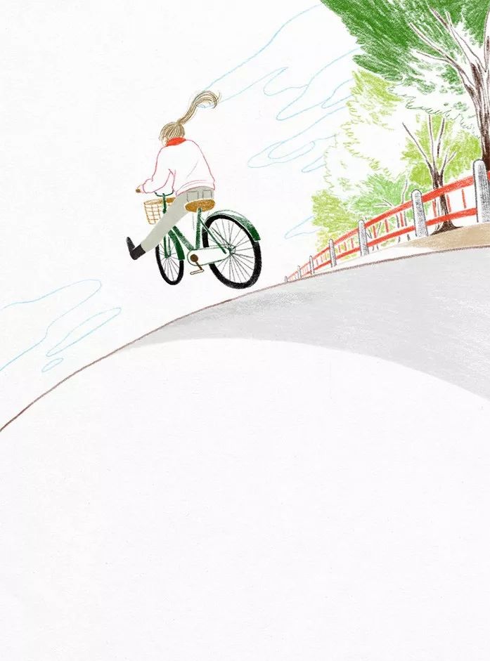 一組小清新彩鉛插畫，唯美的色彩世界!