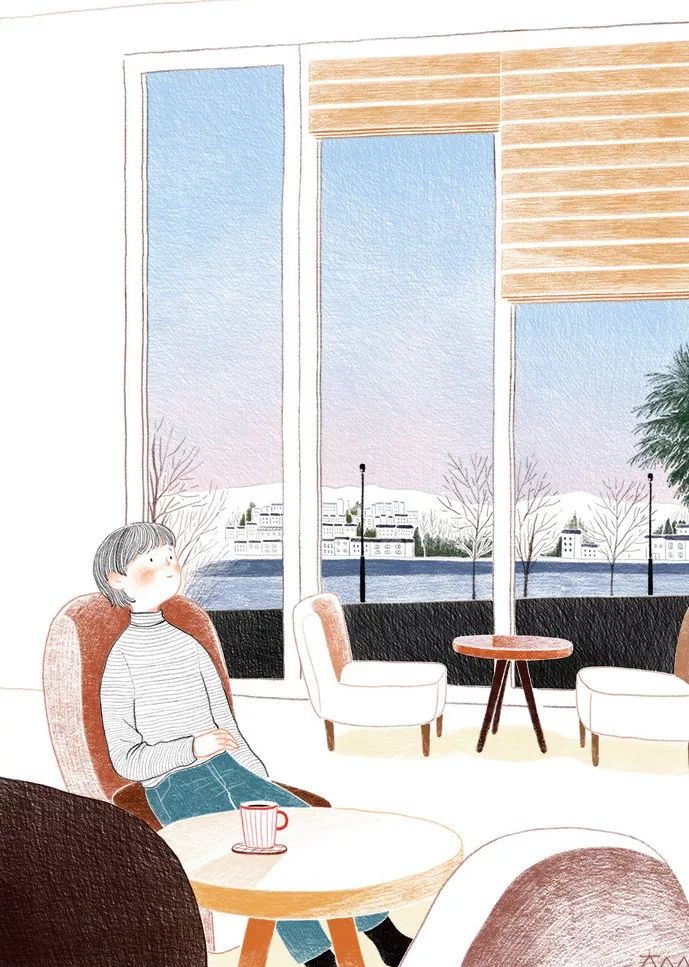 一組小清新彩鉛插畫，唯美的色彩世界!