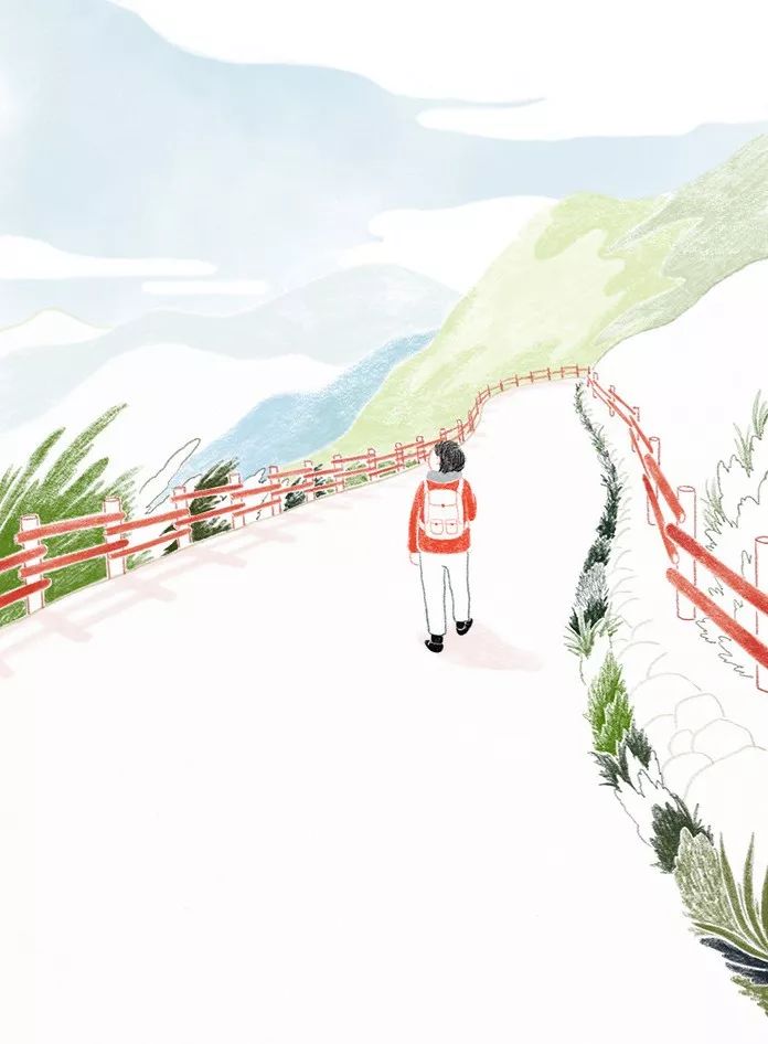 一組小清新彩鉛插畫，唯美的色彩世界!