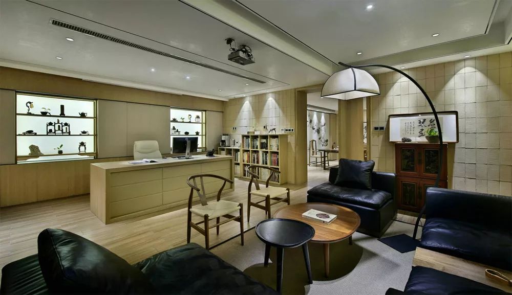 三款禪意辦公室裝修設(shè)計(jì)，中式很美！