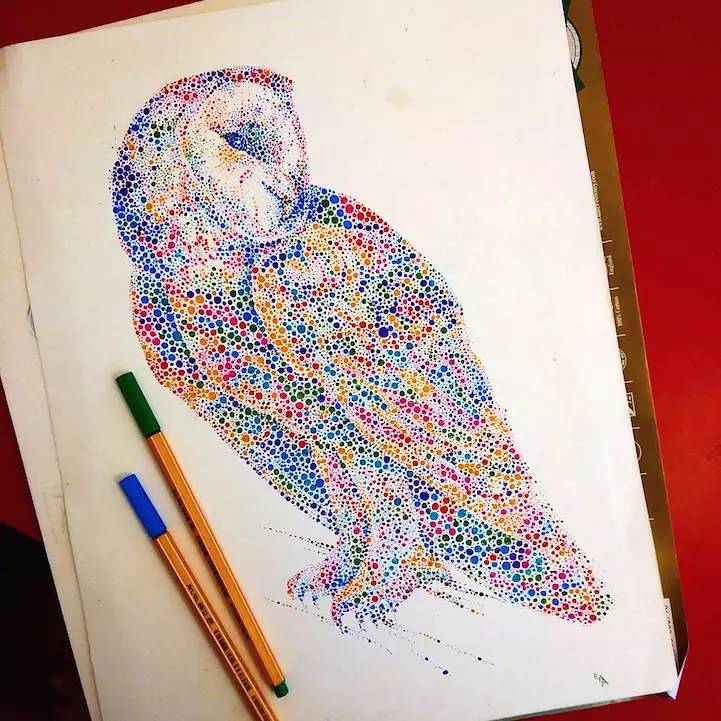 一組有趣的水彩作品：色彩斑斕的插畫(huà)世界