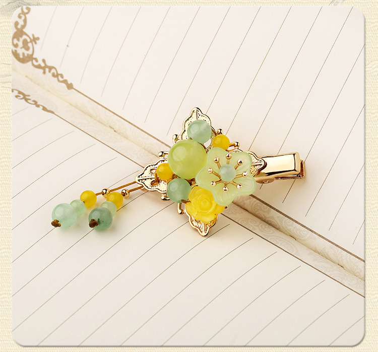 小清新復(fù)古頭飾，淑女氣質(zhì)發(fā)夾頭飾