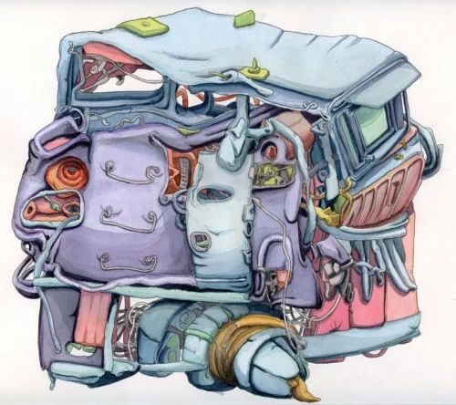 一組天馬行空插畫(huà)作品：看不一樣的視覺(jué)世界!