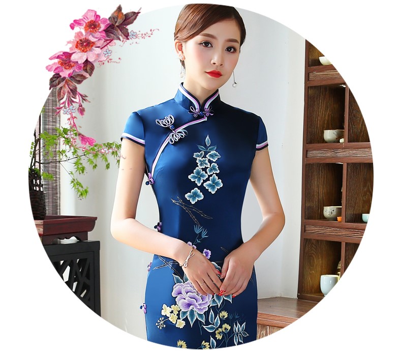 古典氣息繡花旗袍，繡出精致視覺!