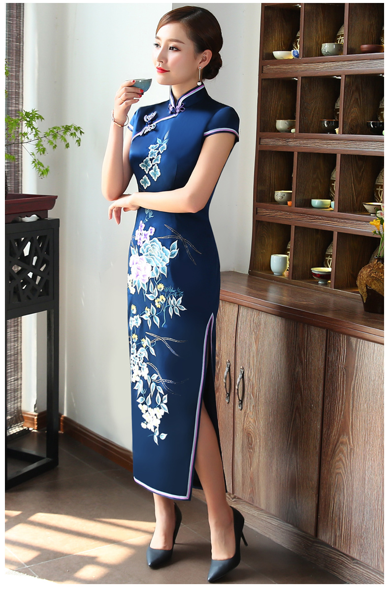 古典氣息繡花旗袍，繡出精致視覺!