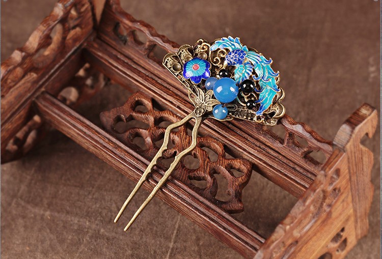 夜鸞芳幽發(fā)簪，一抹浪漫的藍(lán)!