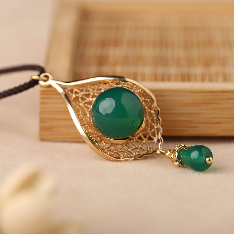 天河念珠項(xiàng)鏈:瑪瑙風(fēng)情的古風(fēng)首飾