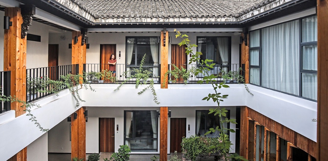 黃山·月棲溪，像老建筑經(jīng)時(shí)光沉淀越來有味道