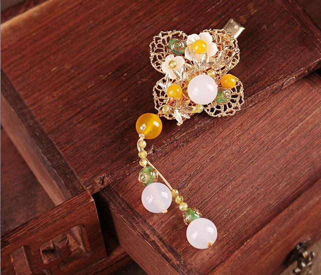 沐陽(yáng)古粉發(fā)夾，向著陽(yáng)光生長(zhǎng)！