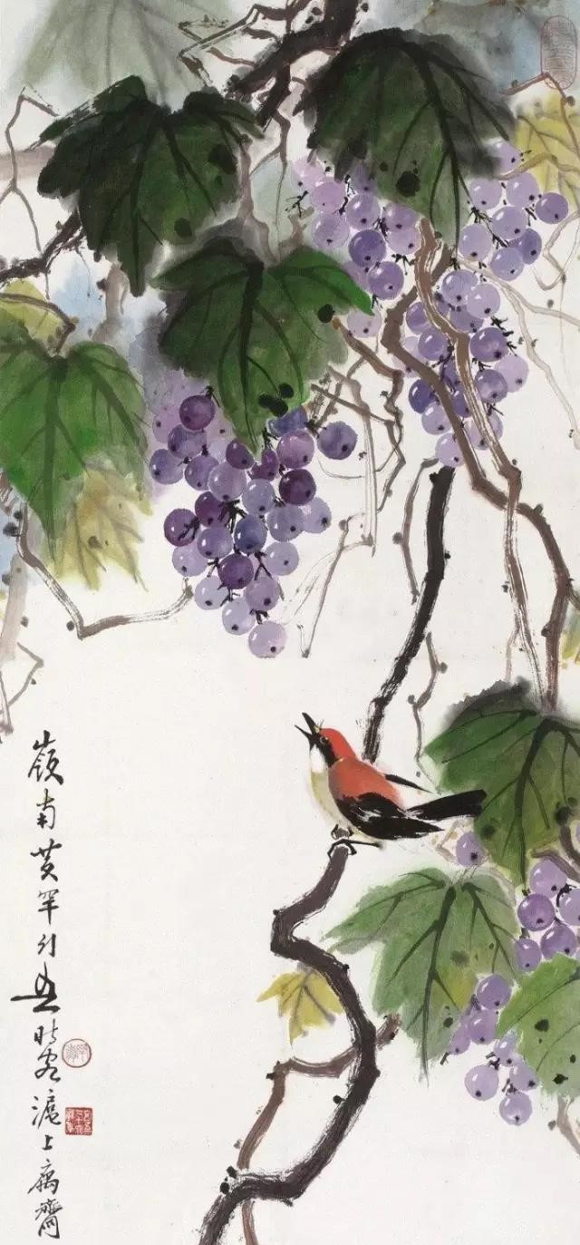 美人如葡萄，秀美如國畫！