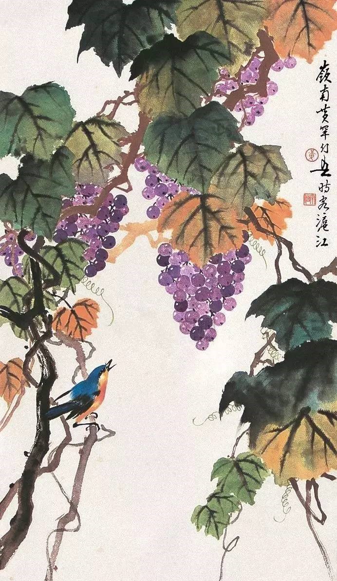 美人如葡萄，秀美如國畫！