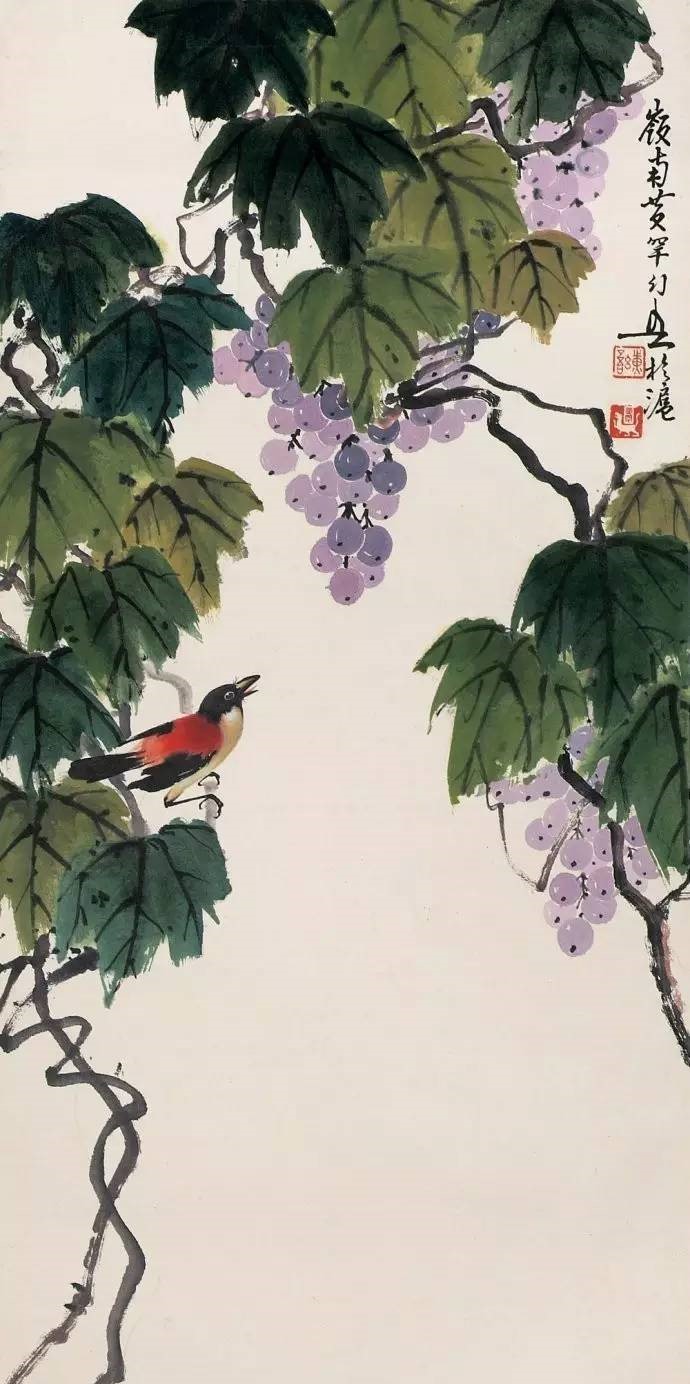 美人如葡萄，秀美如國畫！