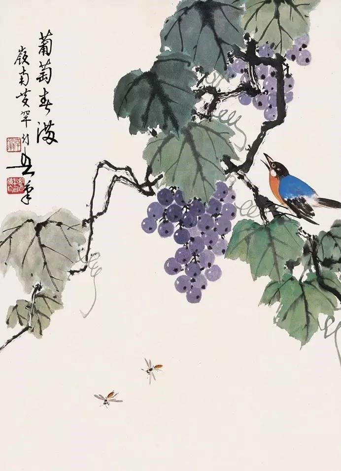 美人如葡萄，秀美如國畫！