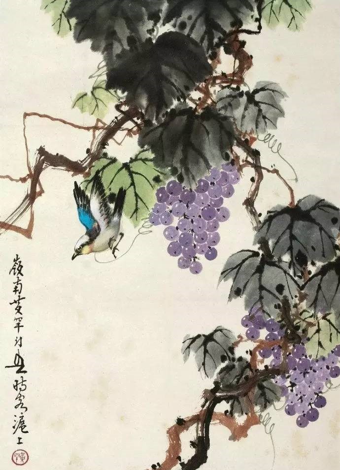 美人如葡萄，秀美如國畫！