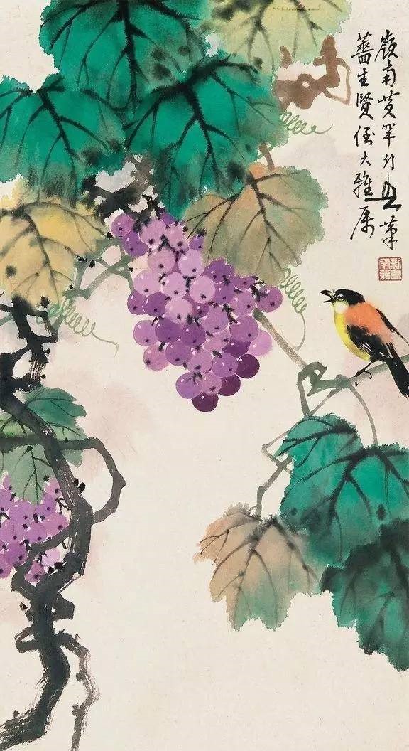 美人如葡萄，秀美如國畫！
