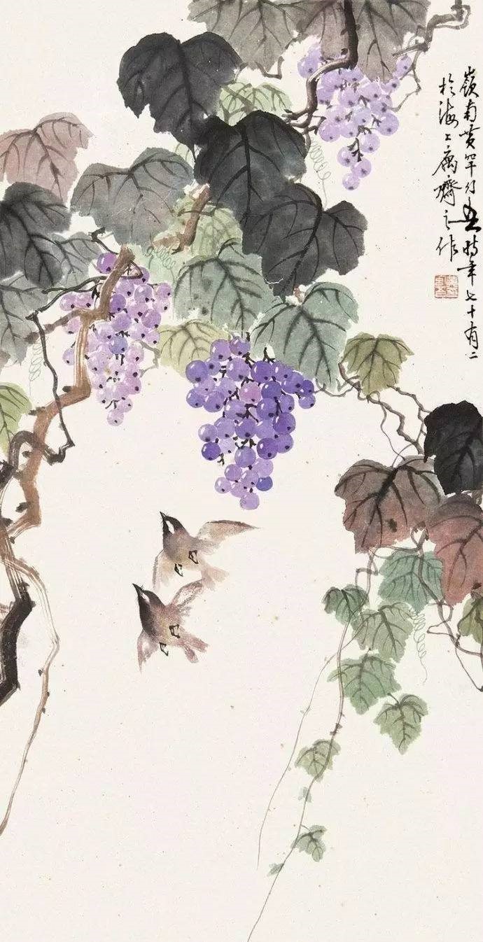 美人如葡萄，秀美如國畫！