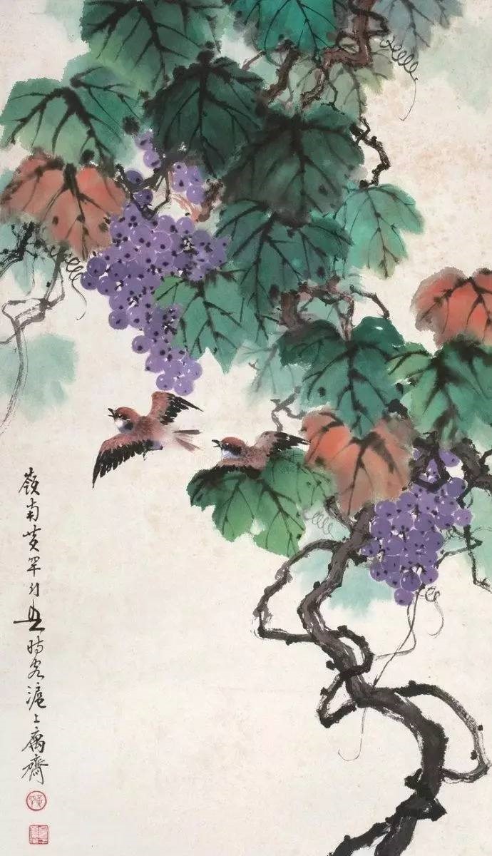 美人如葡萄，秀美如國畫！