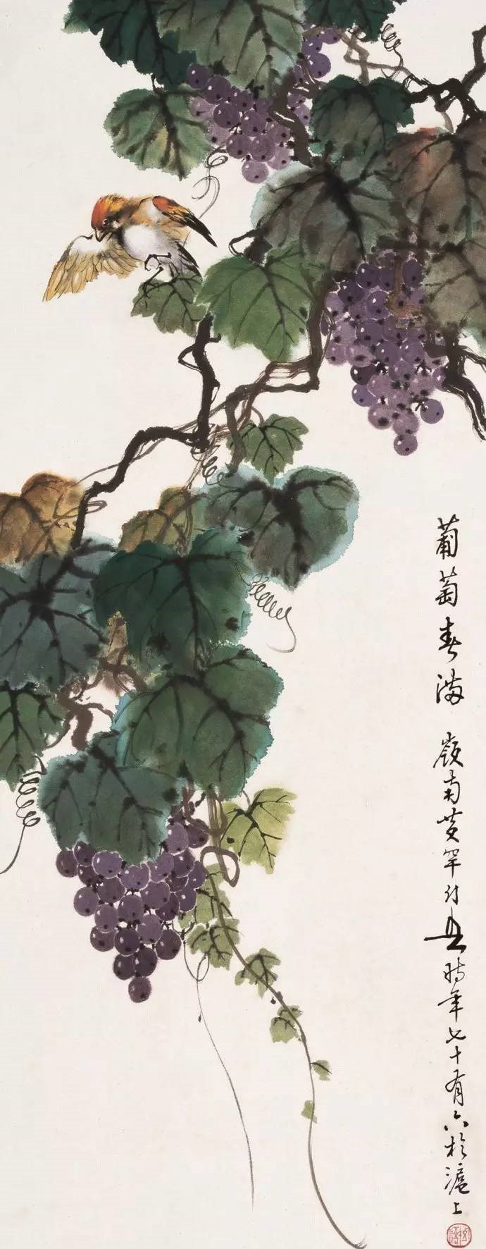 美人如葡萄，秀美如國畫！