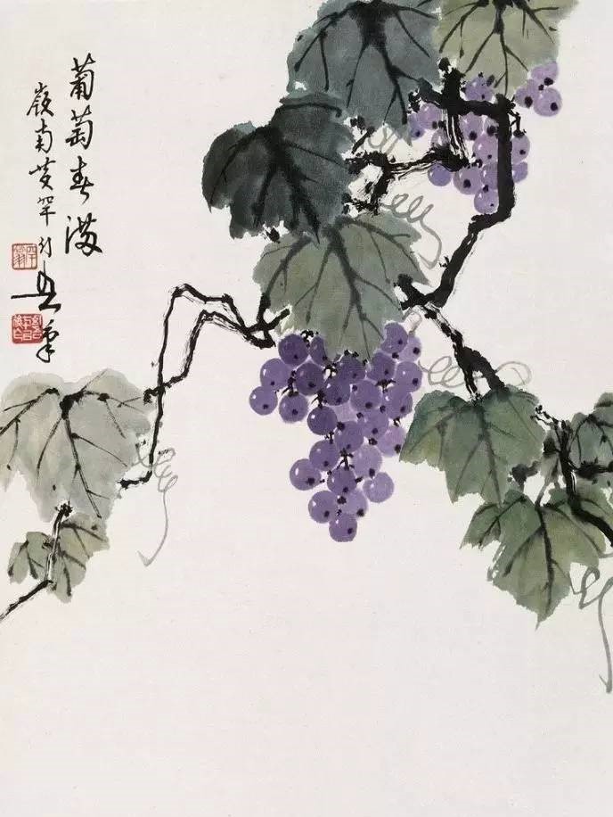 美人如葡萄，秀美如國畫！