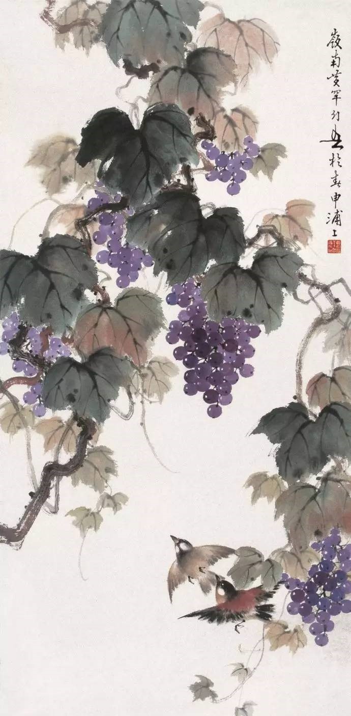 美人如葡萄，秀美如國畫！