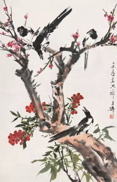 王雪濤國(guó)畫作品：28幅精品畫梅美極了！