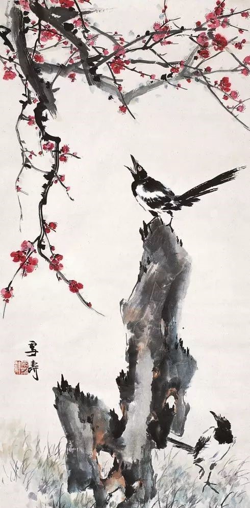 王雪濤國(guó)畫作品：28幅精品畫梅美極了！