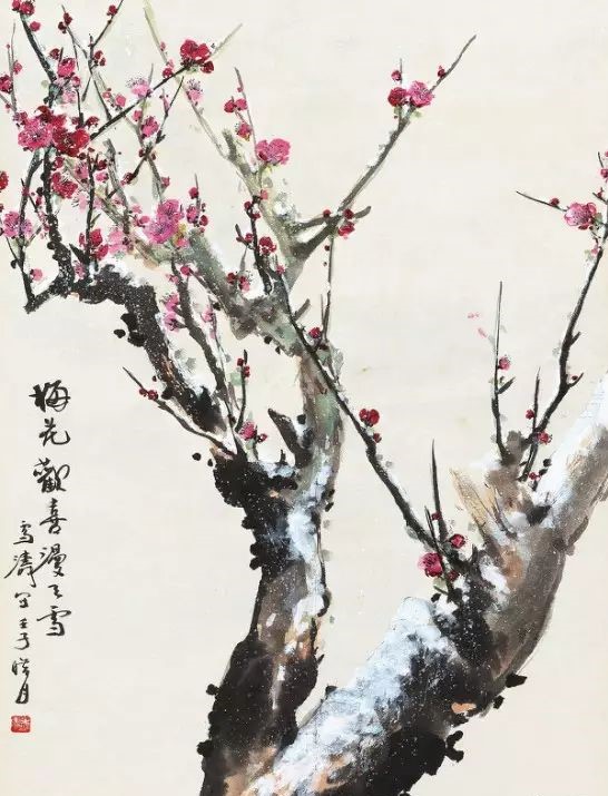 王雪濤國(guó)畫作品：28幅精品畫梅美極了！