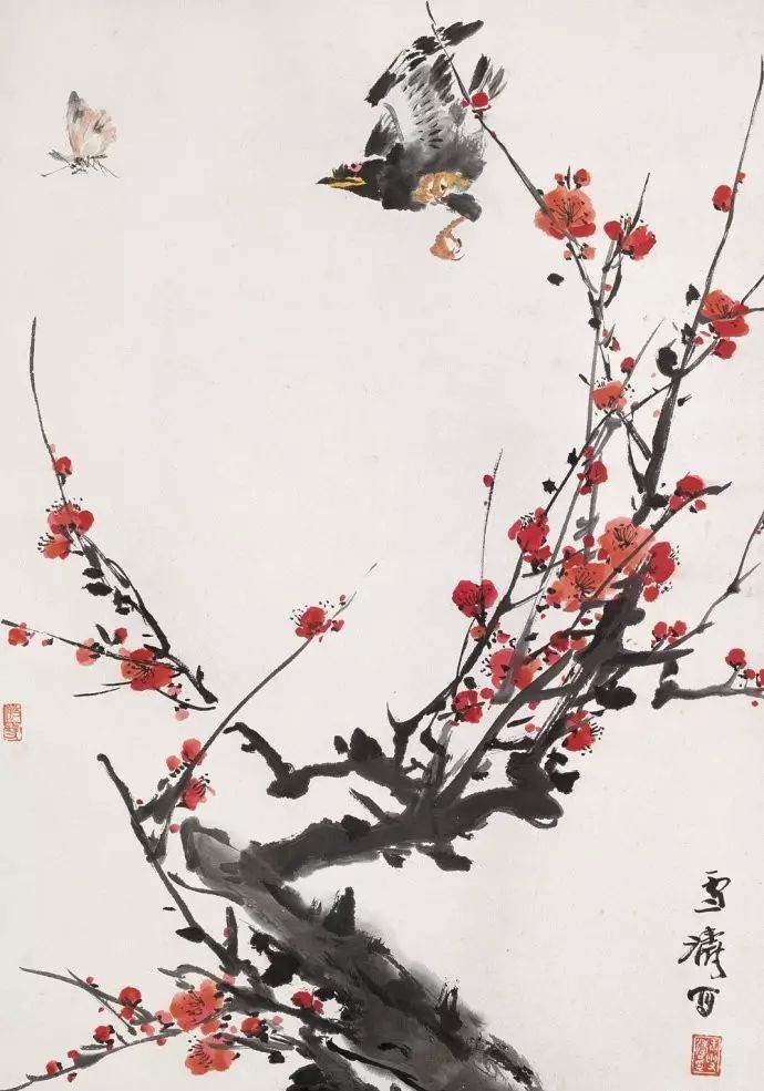 王雪濤國畫作品：28幅精品畫梅美極了！