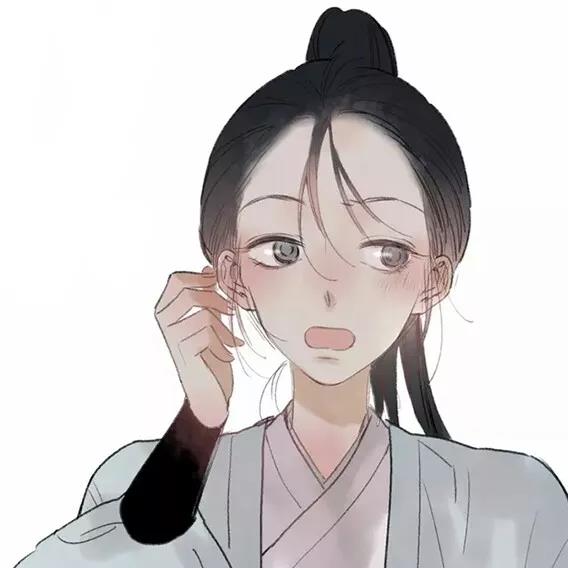 卡通情侶古風頭像，萌化動人心！