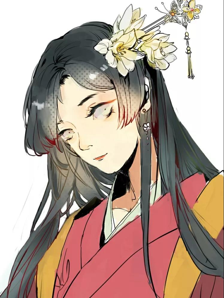 卡通情侶古風頭像，萌化動人心！