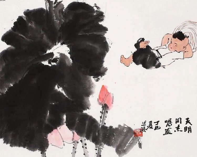 國(guó)畫(huà)里的兒童，萌翻六一兒童節(jié)！