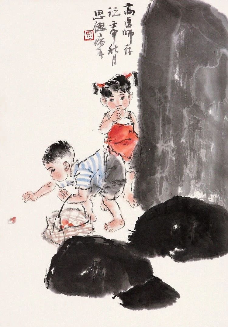 國畫里的兒童，萌翻六一兒童節(jié)！