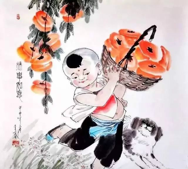 國(guó)畫里的兒童，萌翻六一兒童節(jié)！