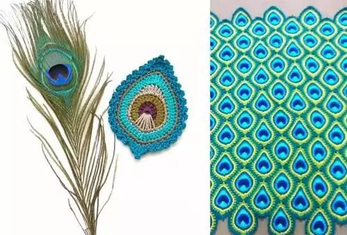 孔雀羽毛編織作品，驚艷眾人！