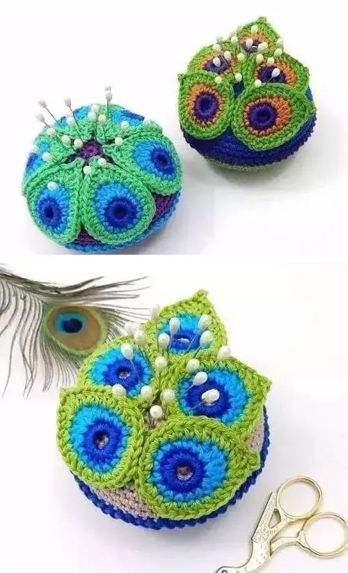 孔雀羽毛編織作品，驚艷眾人！