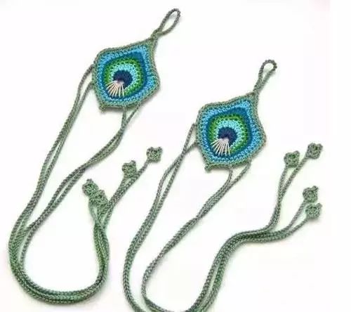 孔雀羽毛編織作品，驚艷眾人！